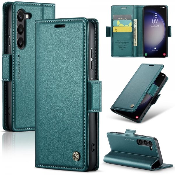 CaseMe Samsung Galaxy S23 Plus Fodral 023 Series Grön