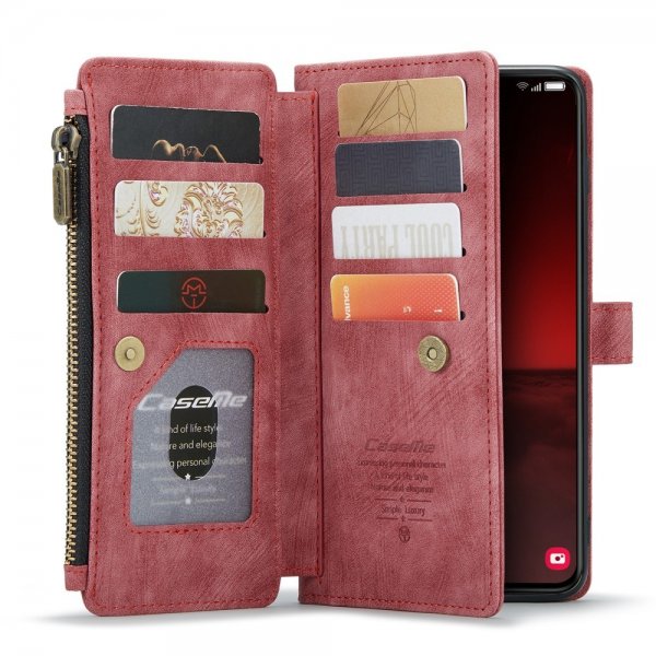 CaseMe Samsung Galaxy S23 Plus Fodral C30 Series Röd