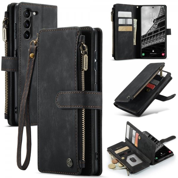 CaseMe Samsung Galaxy S23 Plus Fodral C30 Series Svart