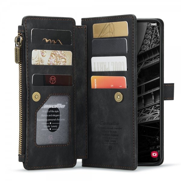 CaseMe Samsung Galaxy S23 Plus Fodral C30 Series Svart