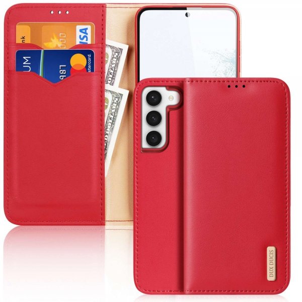 Dux Ducis Samsung Galaxy S23 Plus Fodral Hivo Series Röd