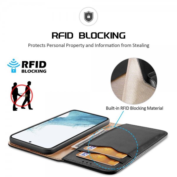Dux Ducis Samsung Galaxy S23 Plus Fodral Hivo Series Svart