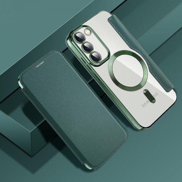 Samsung Galaxy S23 Plus Fodral MagSafe Grön