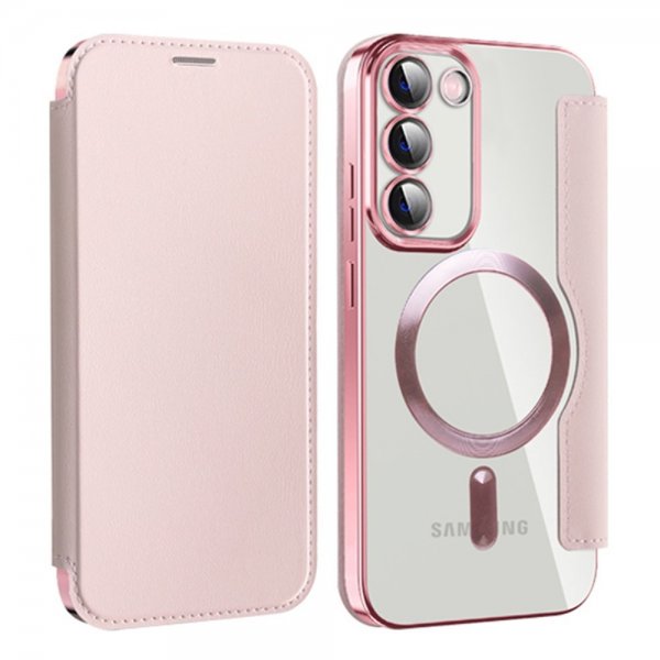 Samsung Galaxy S23 Plus Fodral MagSafe Rosa