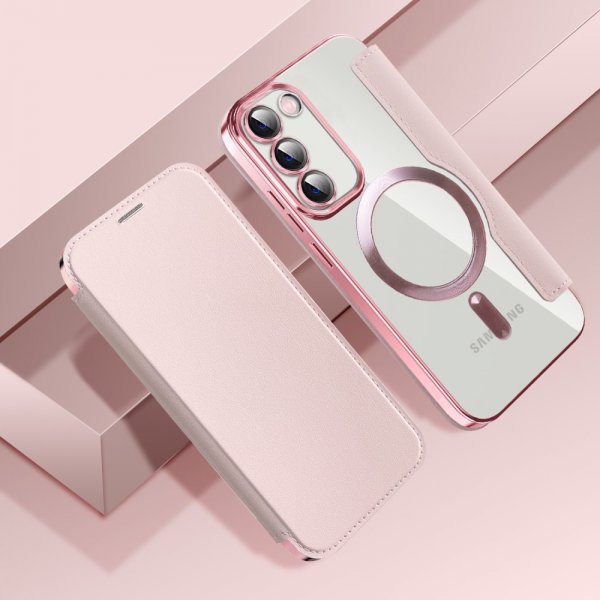 Samsung Galaxy S23 Plus Fodral MagSafe Rosa