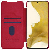 Nillkin Samsung Galaxy S23 Plus Fodral Qin Series Röd