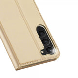 Dux Ducis Samsung Galaxy S23 Plus Fodral Skin Pro Series Guld