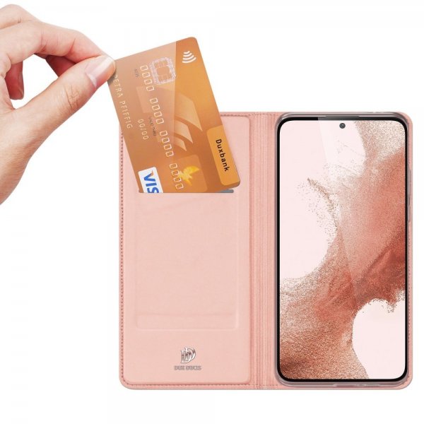 Dux Ducis Samsung Galaxy S23 Plus Fodral Skin Pro Series Rosa