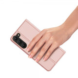 Dux Ducis Samsung Galaxy S23 Plus Fodral Skin Pro Series Rosa