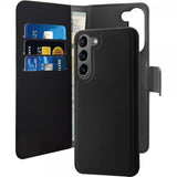Puro Samsung Galaxy S23 Plus Fodral Wallet Detachable 2 in 1 Svart