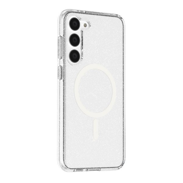 Samsung Galaxy S23 Plus Skal Glitter MagSafe Transparent
