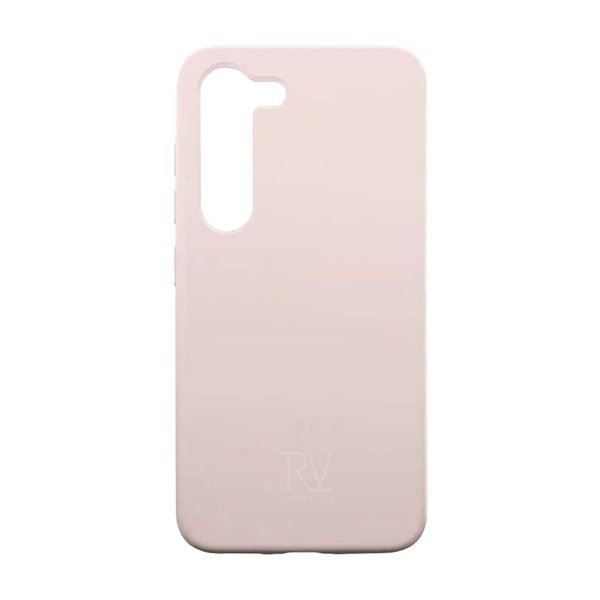 Rvelon Samsung Galaxy S23 Plus Skal Silikon Sandrosa