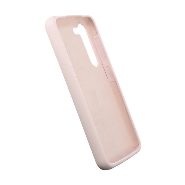 Rvelon Samsung Galaxy S23 Plus Skal Silikon Sandrosa