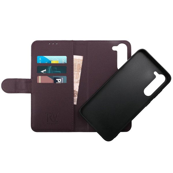 Rvelon Samsung Galaxy S23 Plus Fodral Magnetiskt Avtagbart Skal Lila