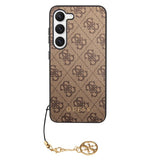Guess Samsung Galaxy S23 Plus Skal 4G Charms Brun