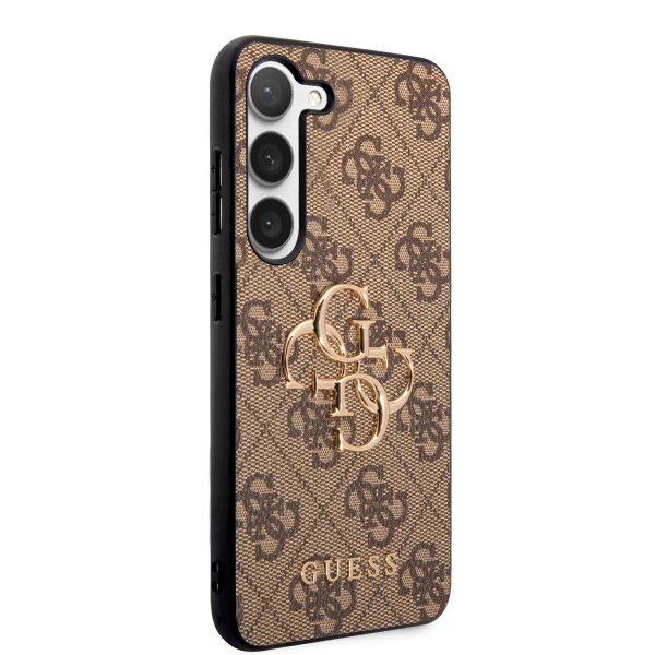 Guess Samsung Galaxy S23 Plus Skal 4G Logo Brun