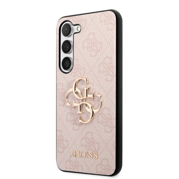 Guess Samsung Galaxy S23 Plus Skal 4G Logo Rosa