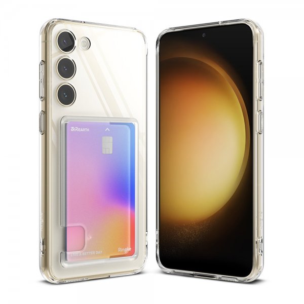 Ringke Samsung Galaxy S23 Plus Skal Fusion Card Clear