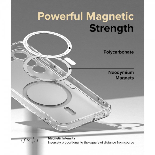 Ringke Samsung Galaxy S23 Plus Skal Fusion Magnetic Matte Clear