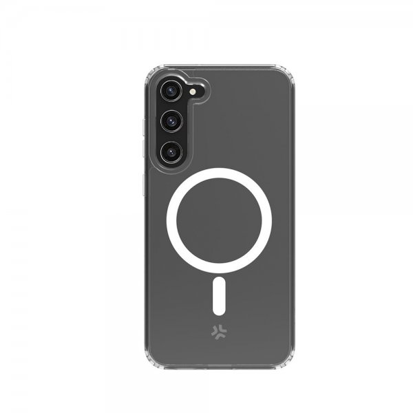 Celly Samsung Galaxy S23 Plus Skal GELSKINMAG MagSafe Transparent