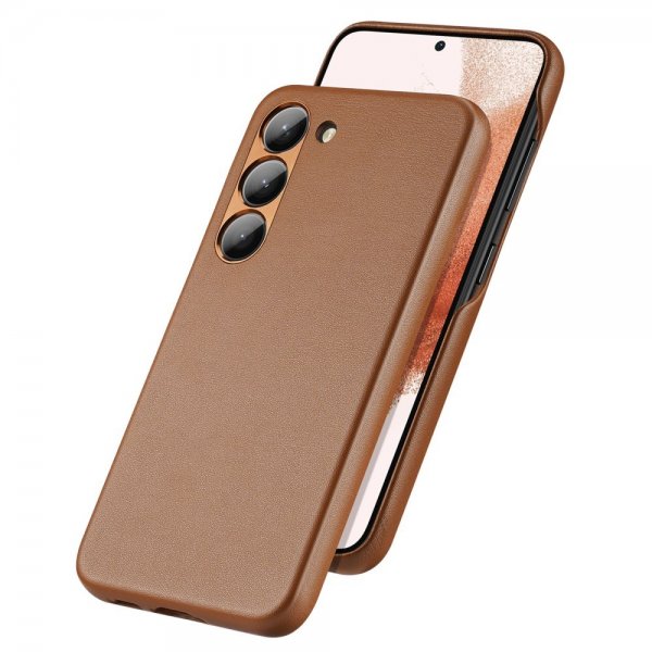 Dux Ducis Samsung Galaxy S23 Plus Skal Grit Series Brun