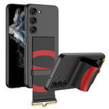 GKK Samsung Galaxy S23 Plus Skal Hand Strap Svart