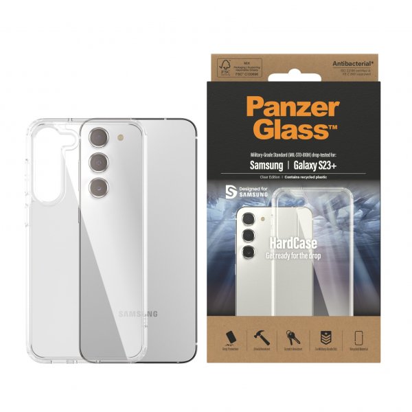 PanzerGlass Samsung Galaxy S23 Plus Skal HardCase Transparent