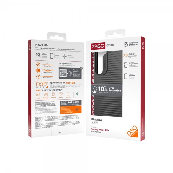 Gear4 Samsung Galaxy S23 Plus Skal Havana Svart