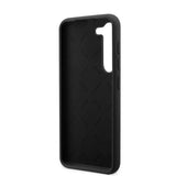 Guess Samsung Galaxy S23 Plus Skal Liquid Silicone Metal Logo Svart