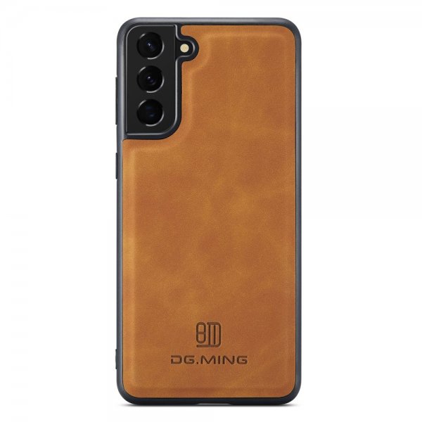 Dg.Ming Samsung Galaxy S23 Plus Skal M1 Series Löstagbar Korthållare Brun