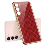 GKK Samsung Galaxy S23 Plus Skal Motiv Röda Rutor