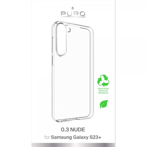 Puro Samsung Galaxy S23 Plus Skal Nude Transparent
