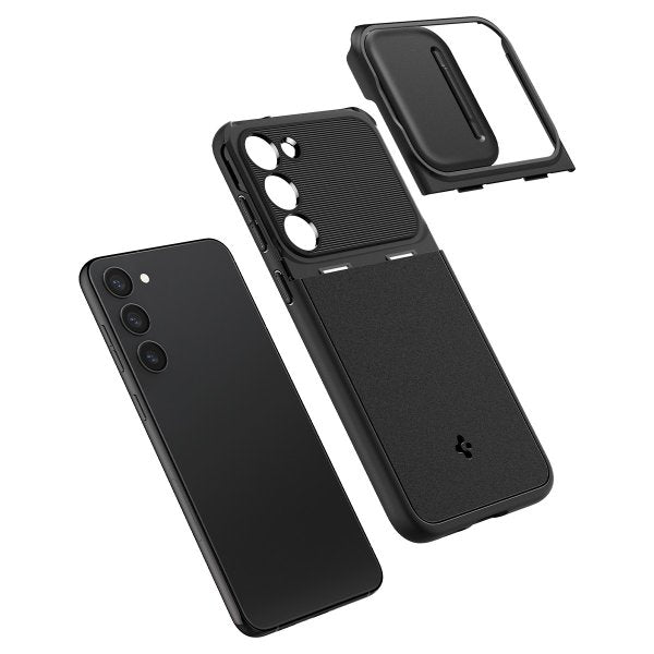 Spigen Samsung Galaxy S23 Plus Skal Optik Armor Svart