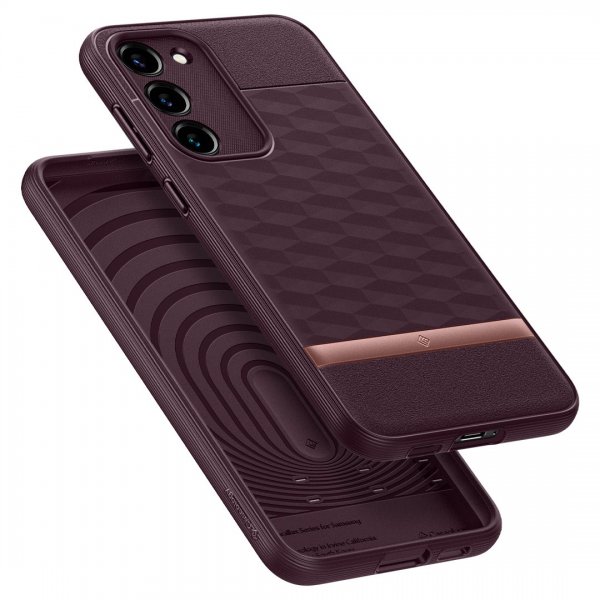 Caseology Samsung Galaxy S23 Plus Skal Parallax Burgundy