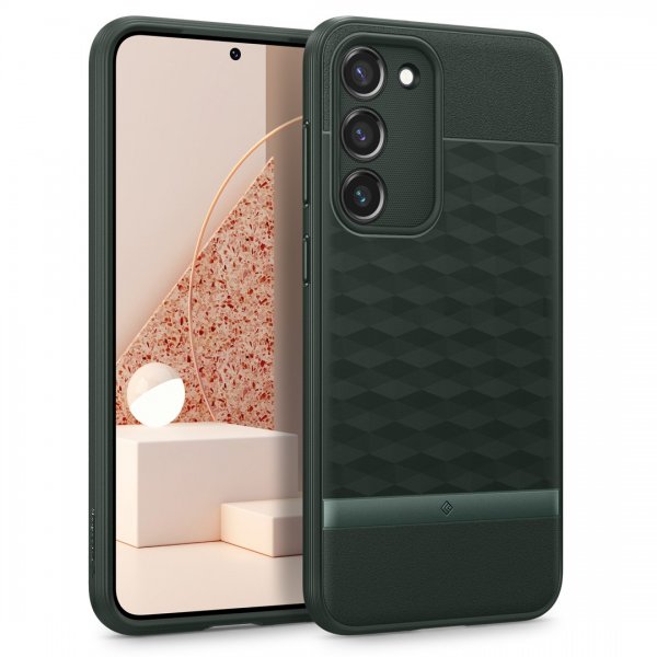 Caseology Samsung Galaxy S23 Plus Skal Parallax Midnight Green
