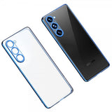 Sulada Samsung Galaxy S23 Plus Skal Pläterad Kant Blå