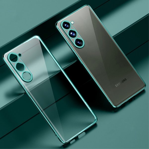 Sulada Samsung Galaxy S23 Plus Skal Pläterad Kant Grön