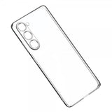 Sulada Samsung Galaxy S23 Plus Skal Pläterad Kant Silver
