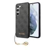 Guess Samsung Galaxy S23 Skal 4G Charms Grå