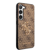 Guess Samsung Galaxy S23 Skal 4G Logo Brun