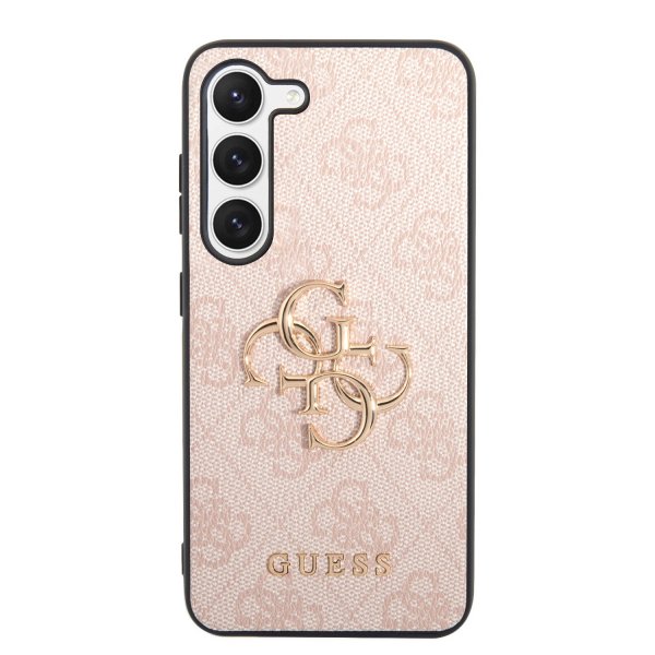 Guess Samsung Galaxy S23 Skal 4G Logo Rosa