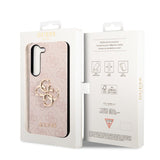 Guess Samsung Galaxy S23 Skal 4G Logo Rosa
