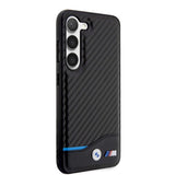 BMW Samsung Galaxy S23 Skal Carbon & Stripe Svart