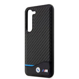 BMW Samsung Galaxy S23 Skal Carbon & Stripe Svart