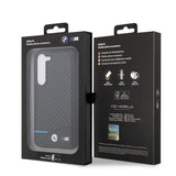 BMW Samsung Galaxy S23 Skal Carbon & Stripe Svart