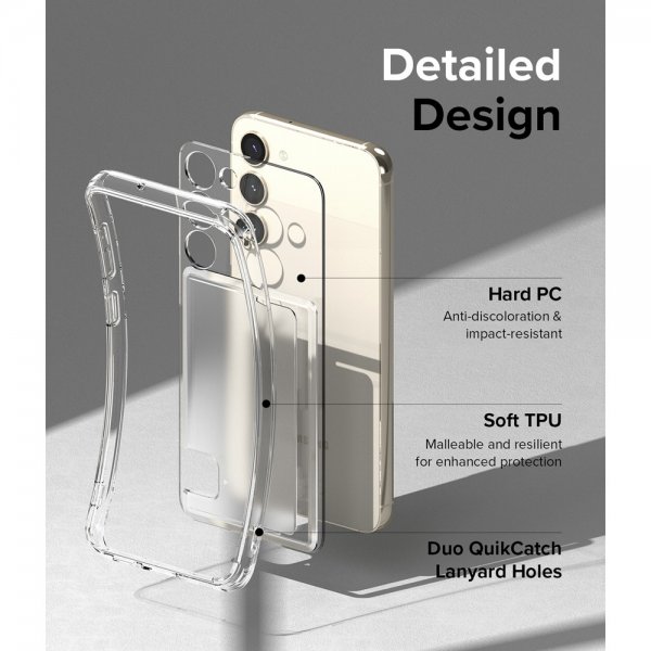 Ringke Samsung Galaxy S23 Skal Fusion Card Clear