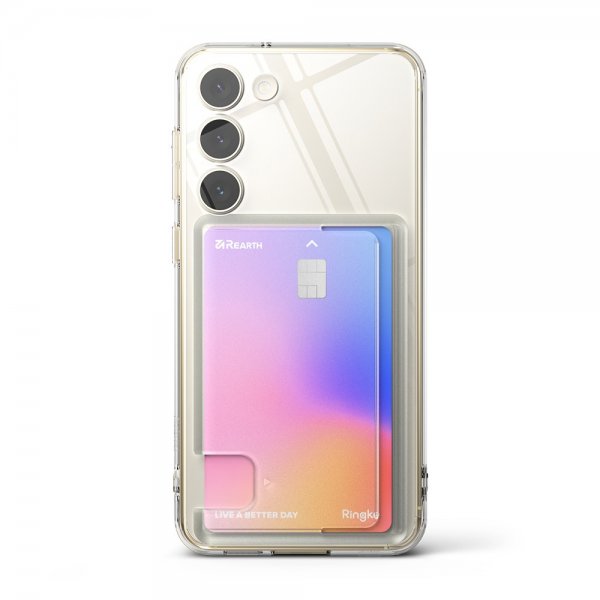 Ringke Samsung Galaxy S23 Skal Fusion Card Clear