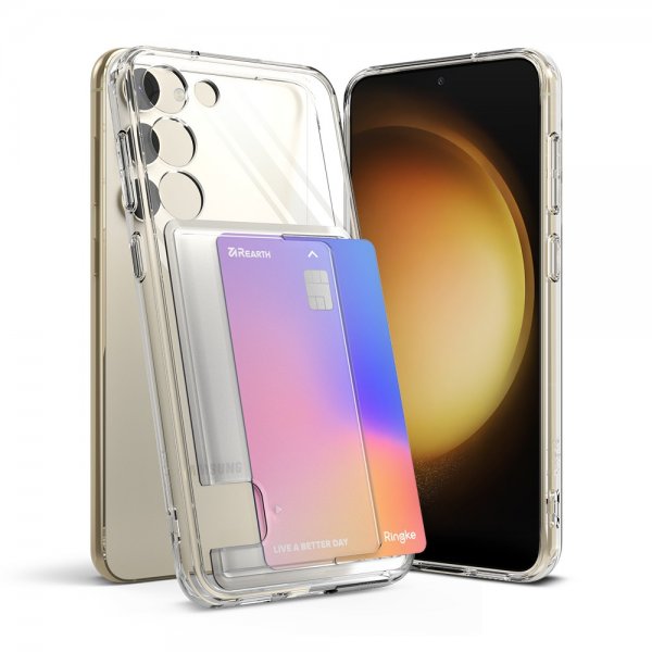 Ringke Samsung Galaxy S23 Skal Fusion Card Clear