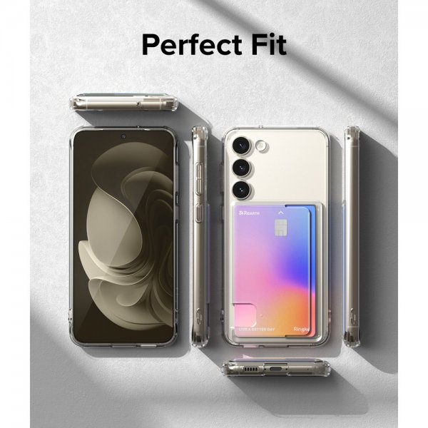 Ringke Samsung Galaxy S23 Skal Fusion Card Clear