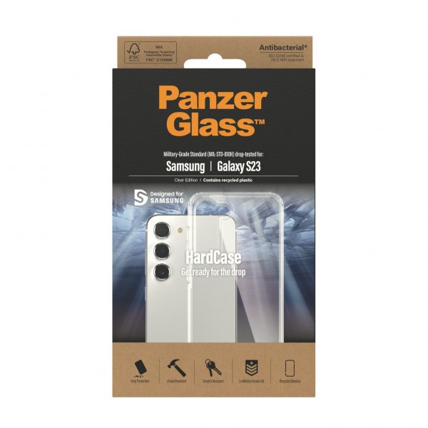 PanzerGlass Samsung Galaxy S23 Skal HardCase Transparent